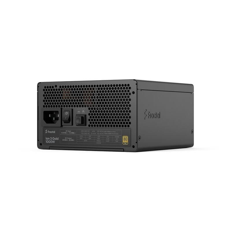 Блок питания Fractal Design Ion 3 Gold 1000W Black (FD-P-IA3G-100-EU)