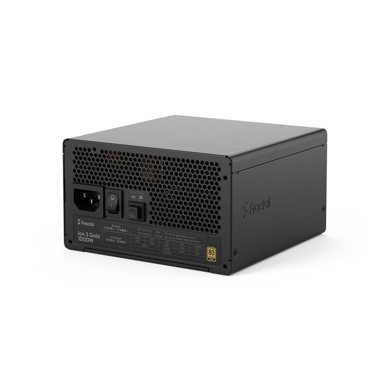Блок питания Fractal Design Ion 3 Gold 1000W Black (FD-P-IA3G-100-EU)