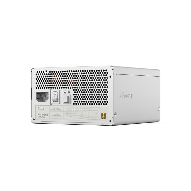 Блок питания Fractal Design Ion 3 Gold 1000W White (FD-P-IA3G-101-EU-WT)