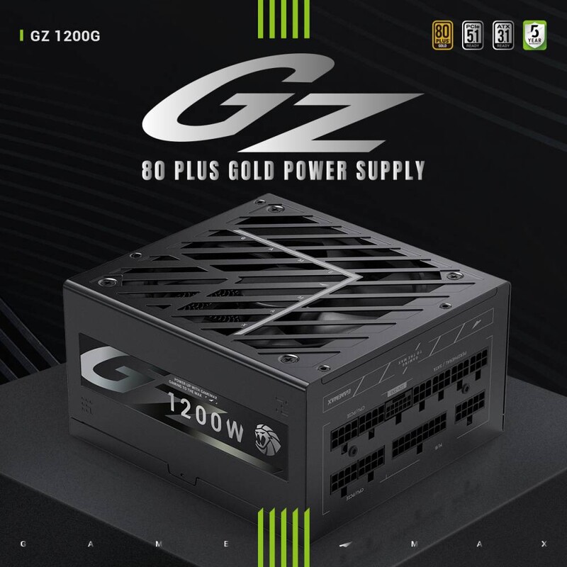 Блок живлення GameMax GZ 1200G Black 1200W