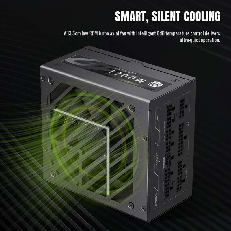 Блок живлення GameMax GZ 1200G Black 1200W