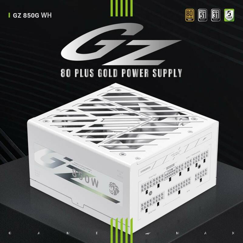 Блок живлення GameMax GZ 850G White 850W