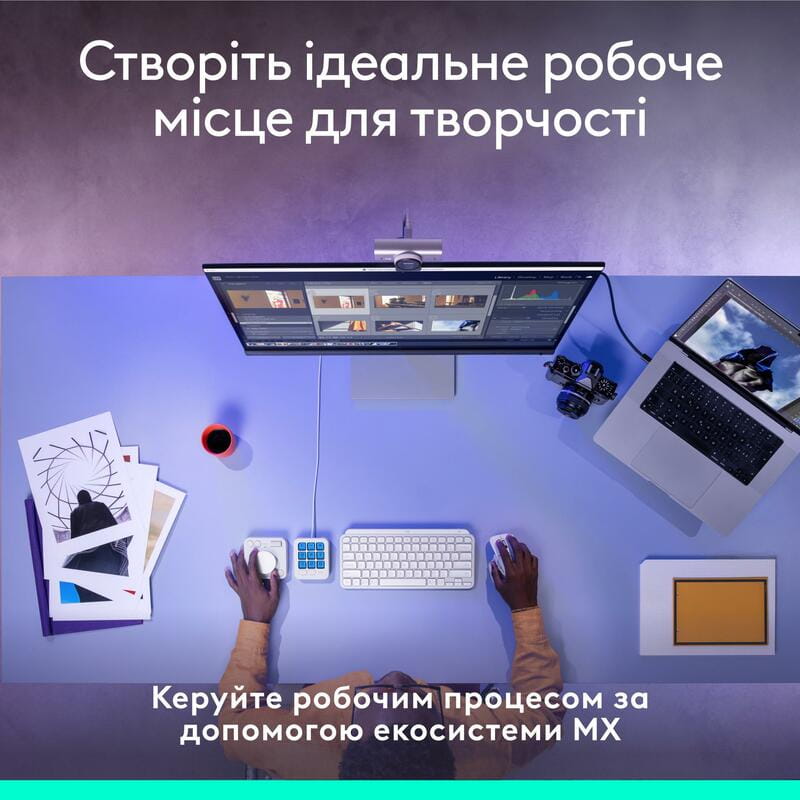 Консоль Logitech MX Creative Console Pale Grey (920-012932)