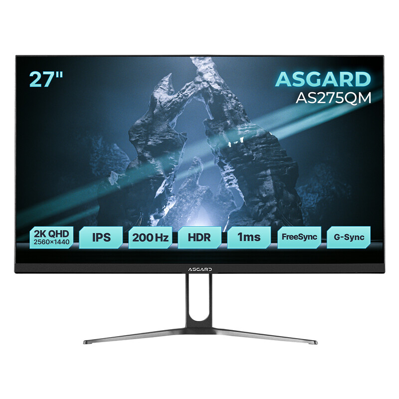 Монітор ASGARD Gaming 27" AS275QM IPS Black 200Hz