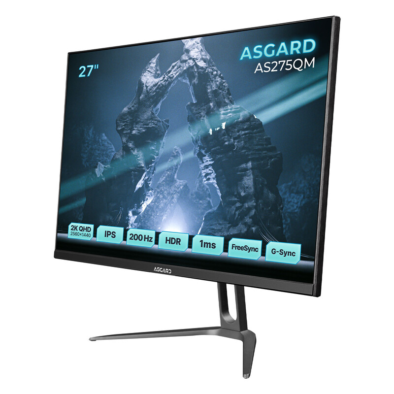Монітор ASGARD Gaming 27" AS275QM IPS Black 200Hz