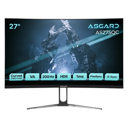 Монітор ASGARD Gaming 27" AS275QC VA Black Curved 200Hz
