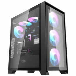 Корпус DarkFlash DRX70 Glass Black