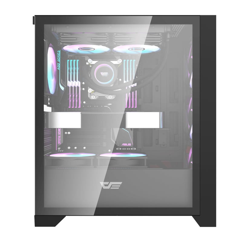 Корпус DarkFlash DRX70 Glass Black