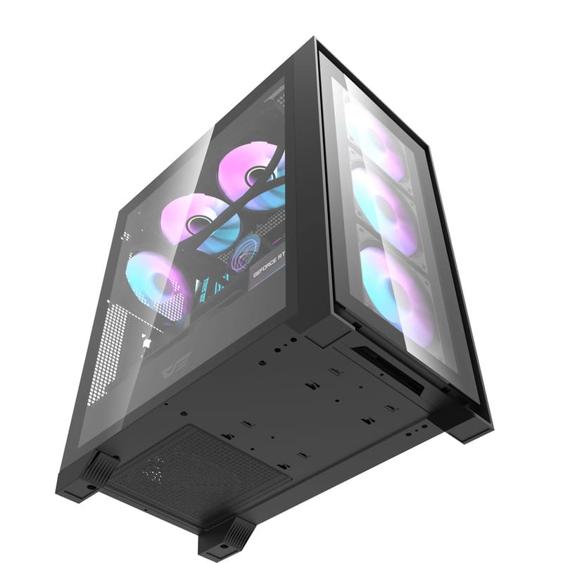 Корпус DarkFlash DRX70 Glass Black