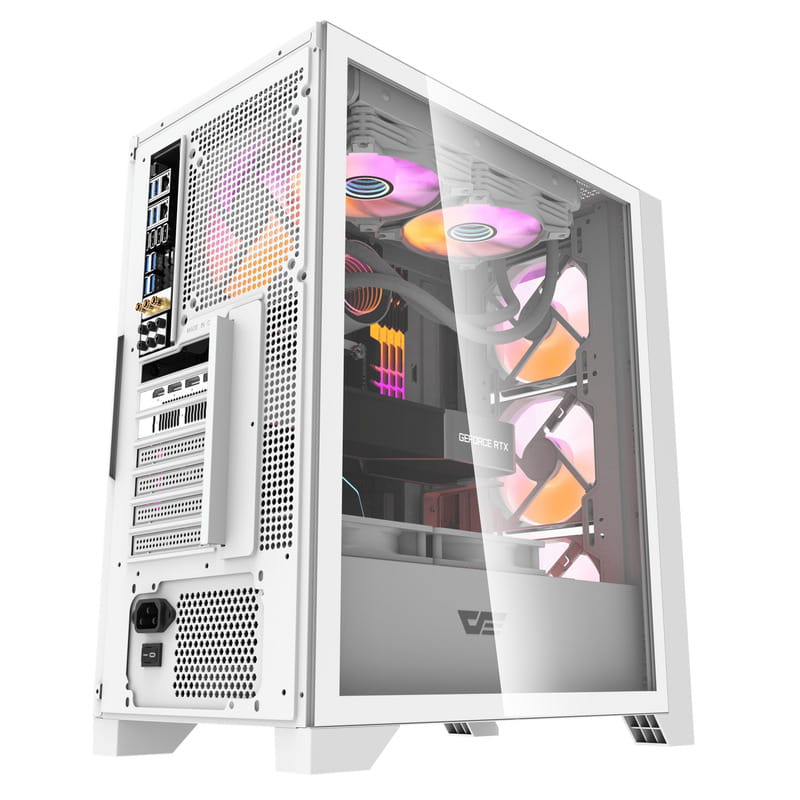 Корпус DarkFlash DRX70 Glass White