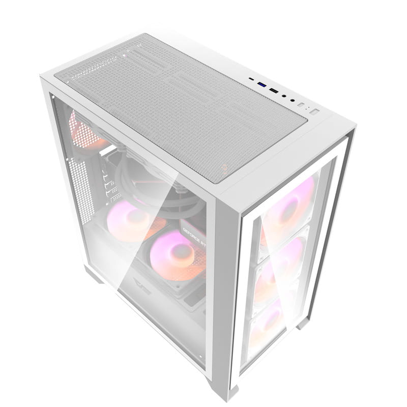 Корпус DarkFlash DRX70 Glass White