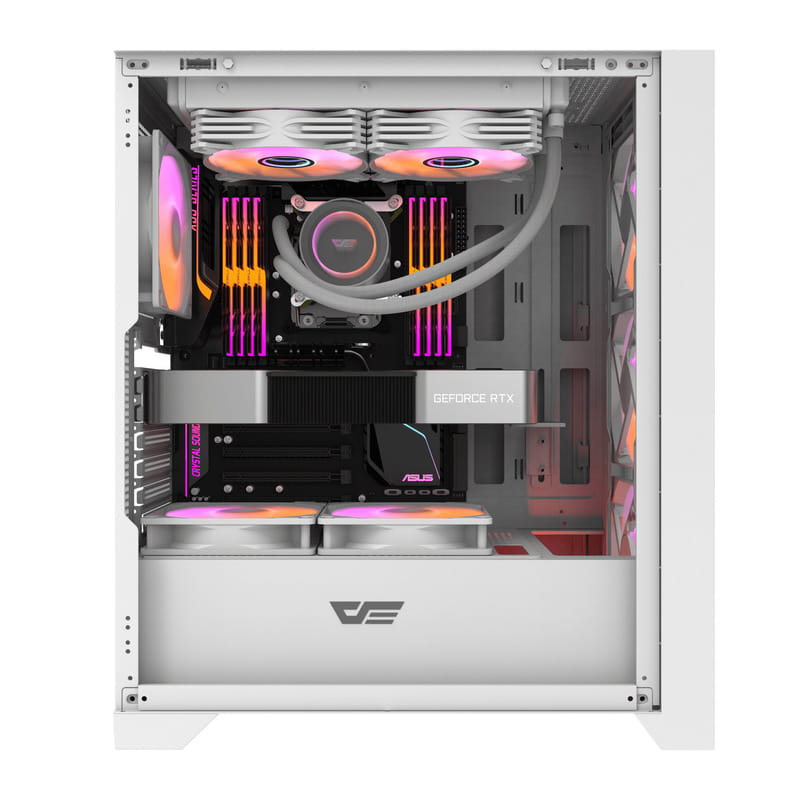 Корпус DarkFlash DRX70 Glass White