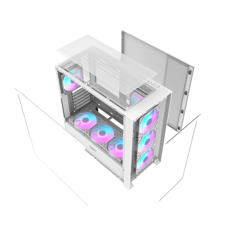 Корпус DarkFlash DRX90 Glass White