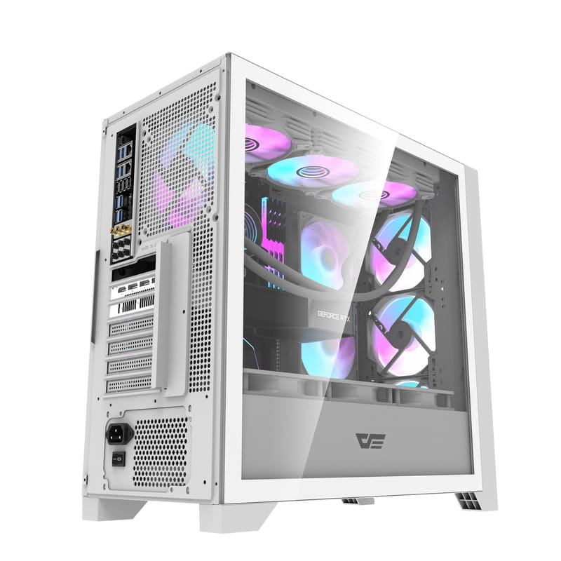 Корпус DarkFlash DRX90 Glass White