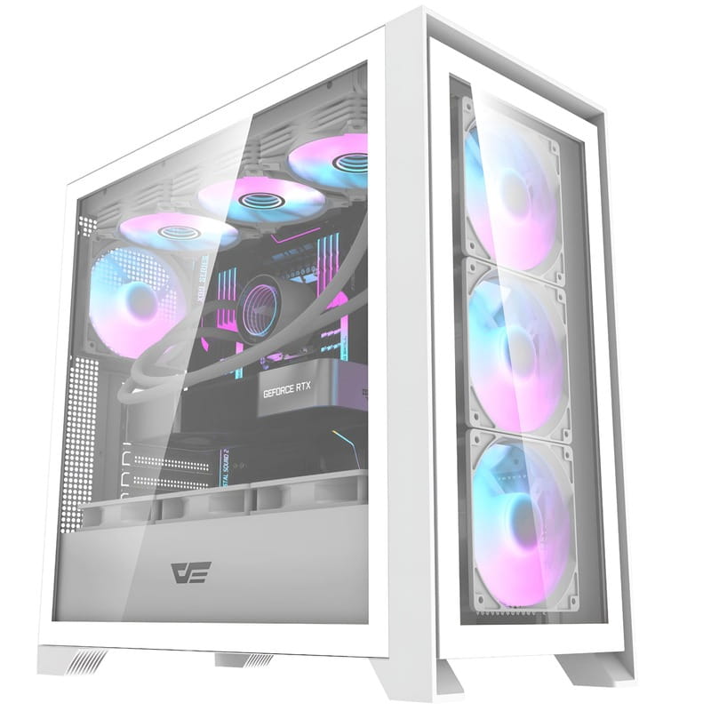 Корпус DarkFlash DRX90 Glass White