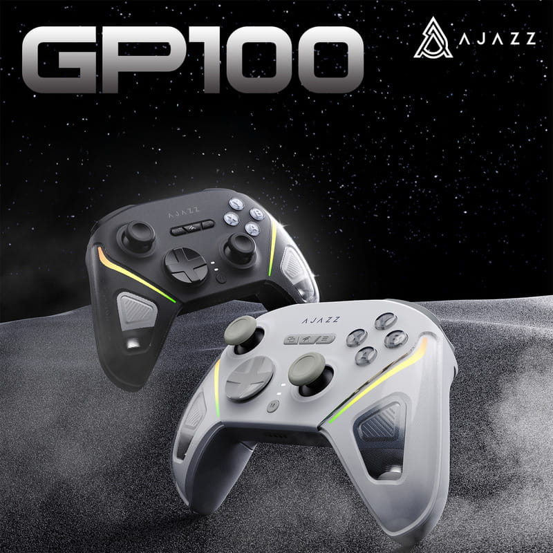 Геймпад Ajazz GP100 RGB Black