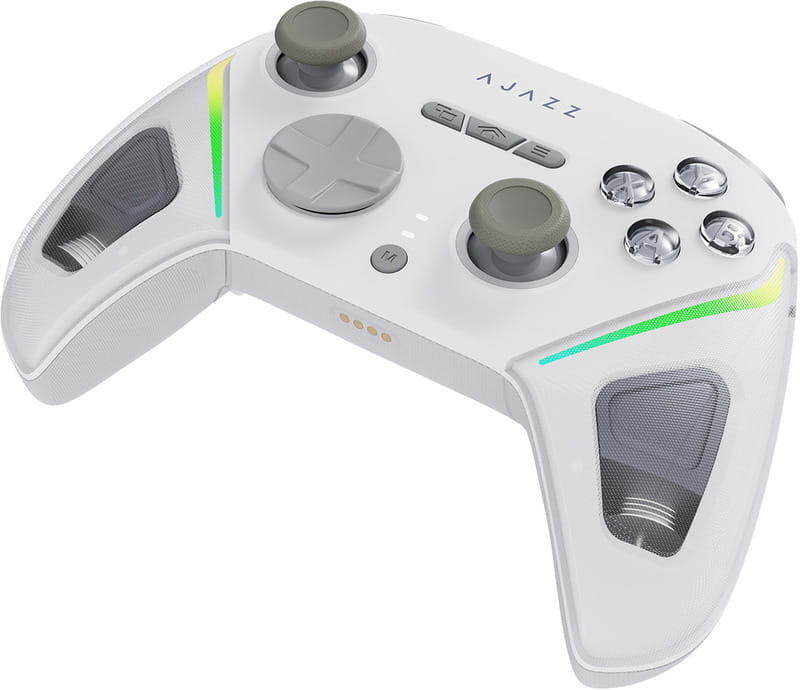 Геймпад Ajazz GP100 RGB White