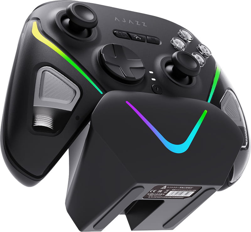 Геймпад Ajazz GP100S RGB Black