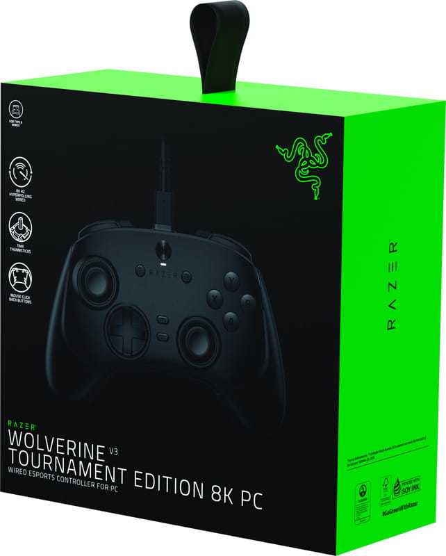 Геймпад Razer Wolverine V3 TE 8K Black (RZ06-05550100-R3M1)