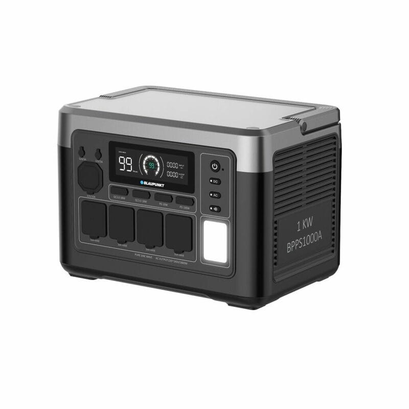 Зарядна станція BLAUPUNKT JuiceBox 1000, 1800W, 1024Wh, LiFePO4 з водонепроникною сумкою