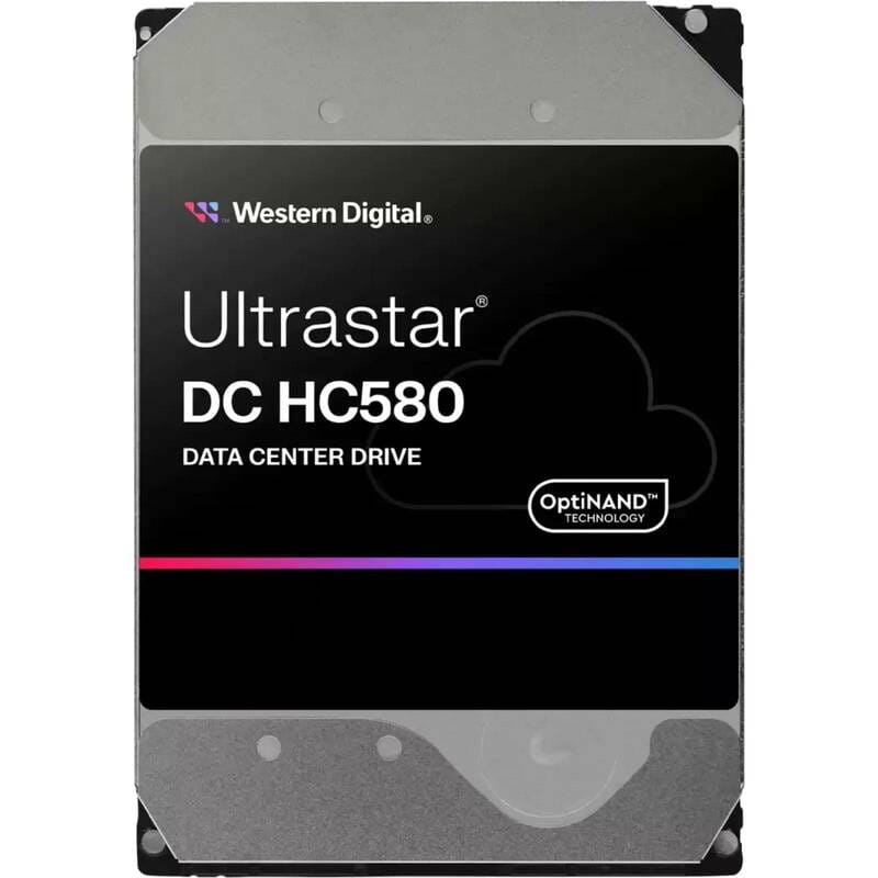 Накопичувач HDD 3.5" SATA 22.0TB WD Ultrastar DC HC580 7200rpm 512MB (0F62785)