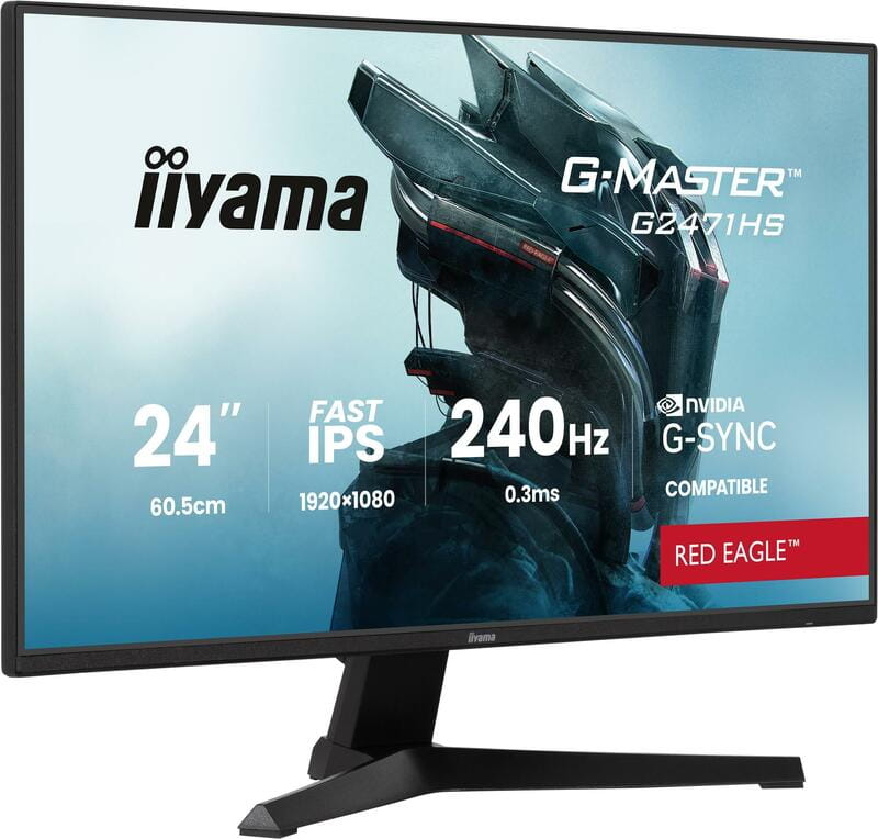 Монітор Iiyama 23.8" G2471HS-B1 IPS Black 240Hz