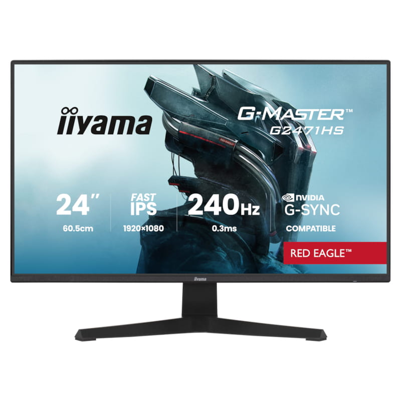 Монітор Iiyama 23.8" G2471HS-B1 IPS Black 240Hz