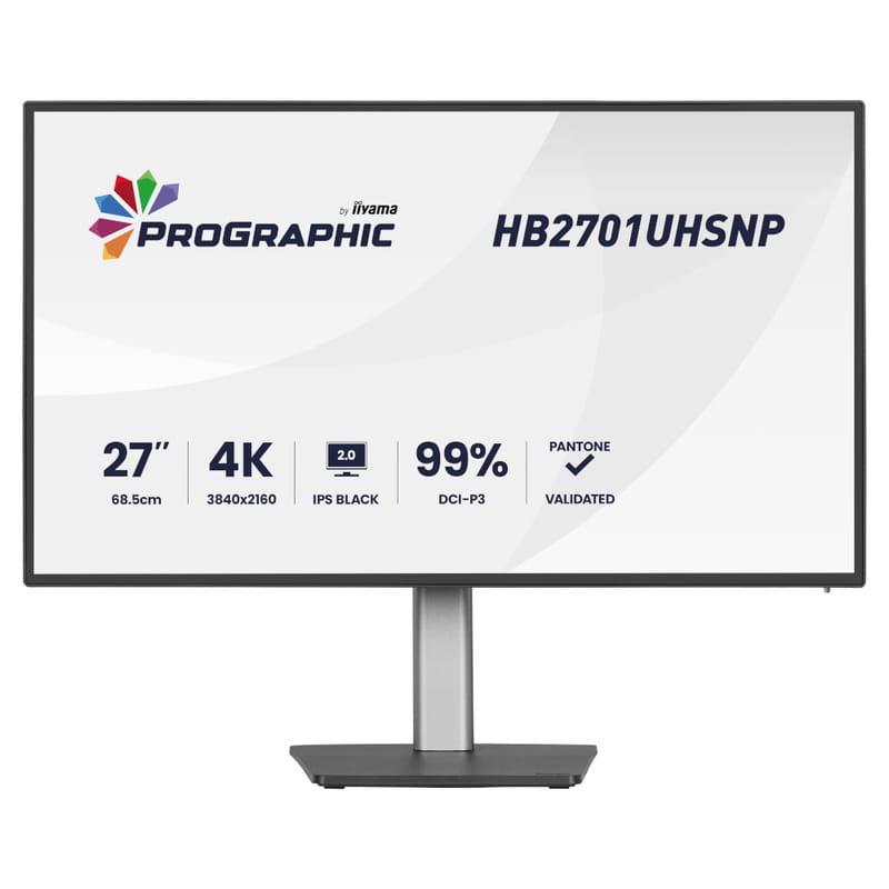 Монитор Iiyama 27" HB2701UHSNP-B1 IPS Black