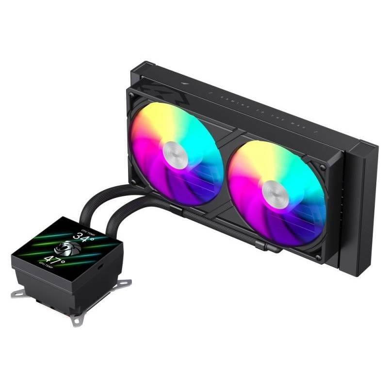 Система водяного охлаждения GameMax Glacier 240 LCD Black