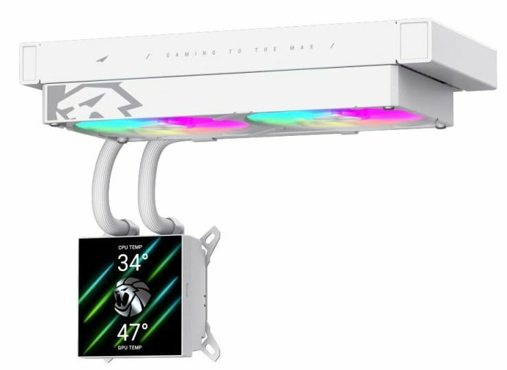 Система водяного охлаждения GameMax Glacier 240 LCD White