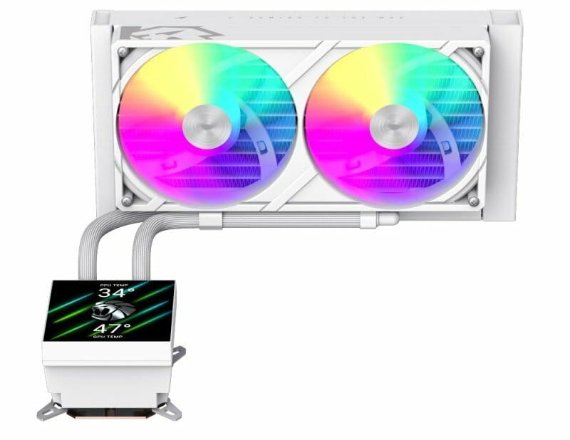 Система водяного охлаждения GameMax Glacier 240 LCD White