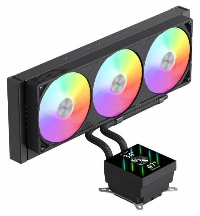 Система водяного охлаждения GameMax Glacier 360 LCD Black