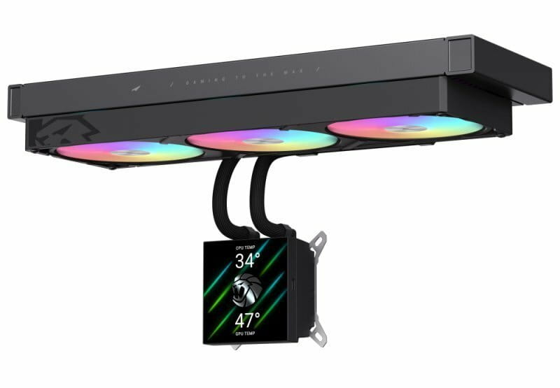 Система водяного охолодження GameMax Glacier 360 LCD Black