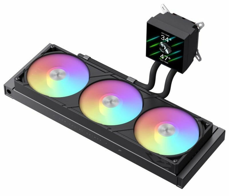 Система водяного охолодження GameMax Glacier 360 LCD Black