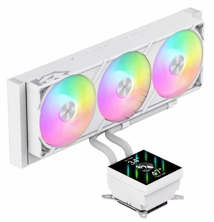 Система водяного охолодження GameMax Glacier 360 LCD White