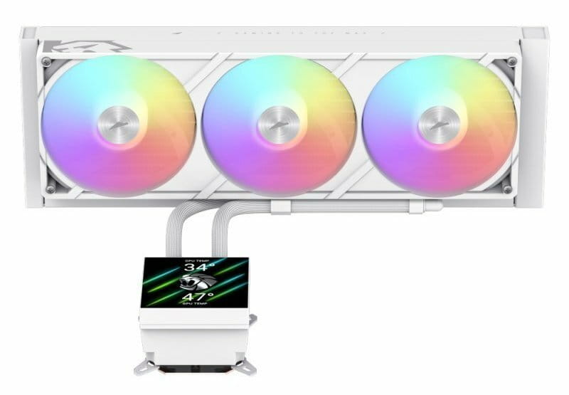 Система водяного охлаждения GameMax Glacier 360 LCD White