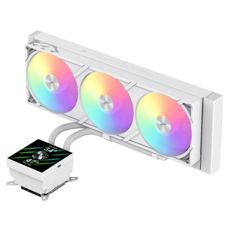 Система водяного охлаждения GameMax Glacier 360 LCD White