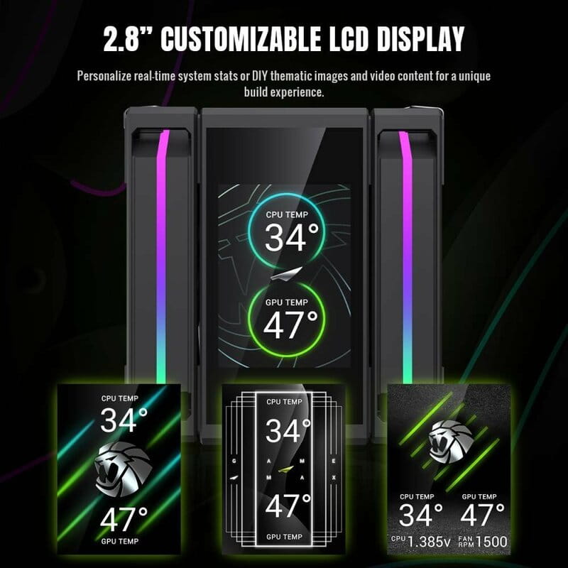 Кулер процесорний GameMax Sigma 620 Black