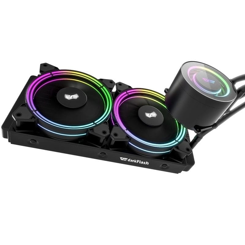 Система водяного охлаждения DarkFlash TR240 Black