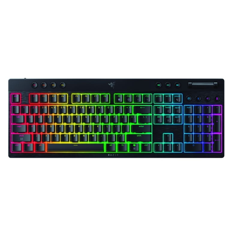 Клавіатура бездротова Razer BlackWidow V4 Low-Profile Orange switch (RZ03-05270800-R3M1)