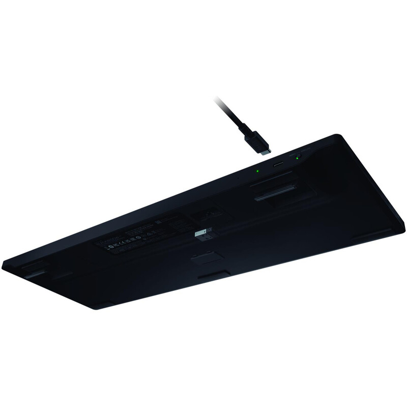 Клавиатура беспроводная Razer BlackWidow V4 Low-Profile Green switch (RZ03-05270100-R3M1)