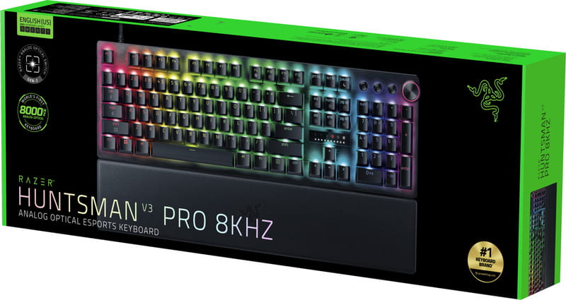 Клавіатура Razer Huntsman V3 PRO 8KHz (RZ03-05530100-R3M1)