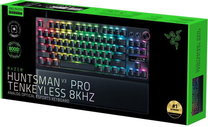 Клавіатура Razer Huntsman V3 PRO TKL 8KHz (RZ03-05520100-R3M1)