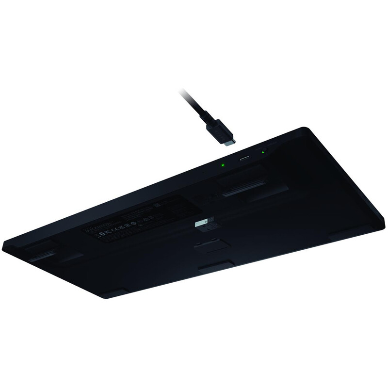Клавиатура беспроводная Razer BlackWidow V4 Low-Profile TKL Orange switch (RZ03-05450700-R3M1)