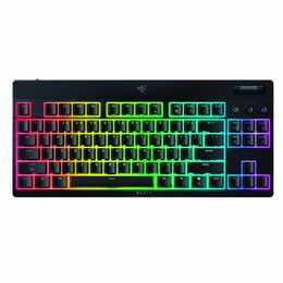 Клавіатура бездротова Razer BlackWidow V4 Low-Profile TKL Yellow switch (RZ03-05450100-R3M1)
