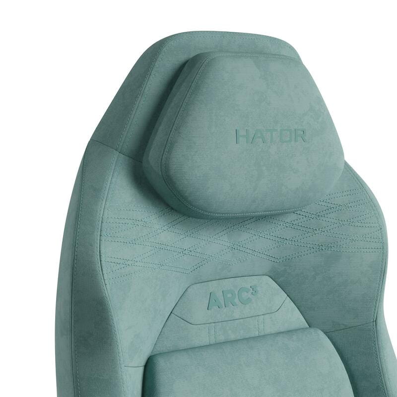 Крісло для геймерів Hator Arc 3 L Velour Turquoise (HTC3443L)