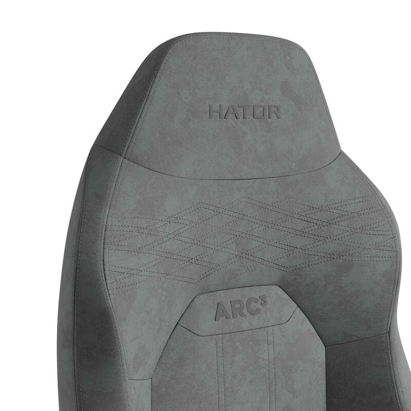 Крісло для геймерів Hator Arc 3 L Velour Grey (HTC3446L)