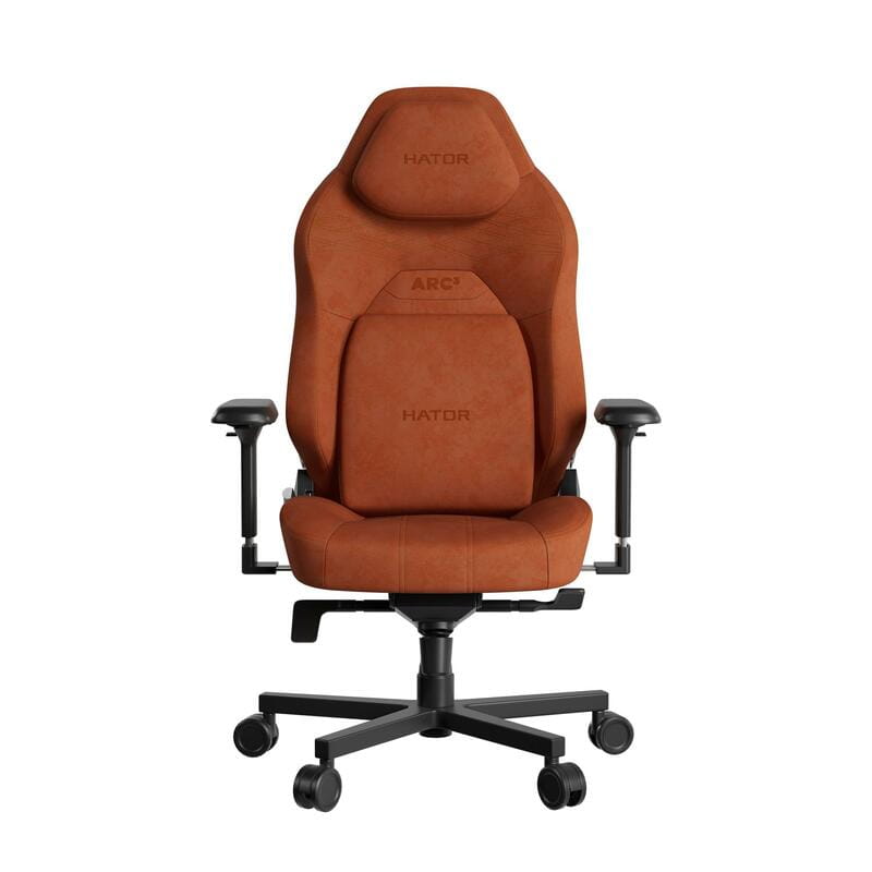Крісло для геймерів Hator Arc 3 L Velour Orange (HTC3449L)