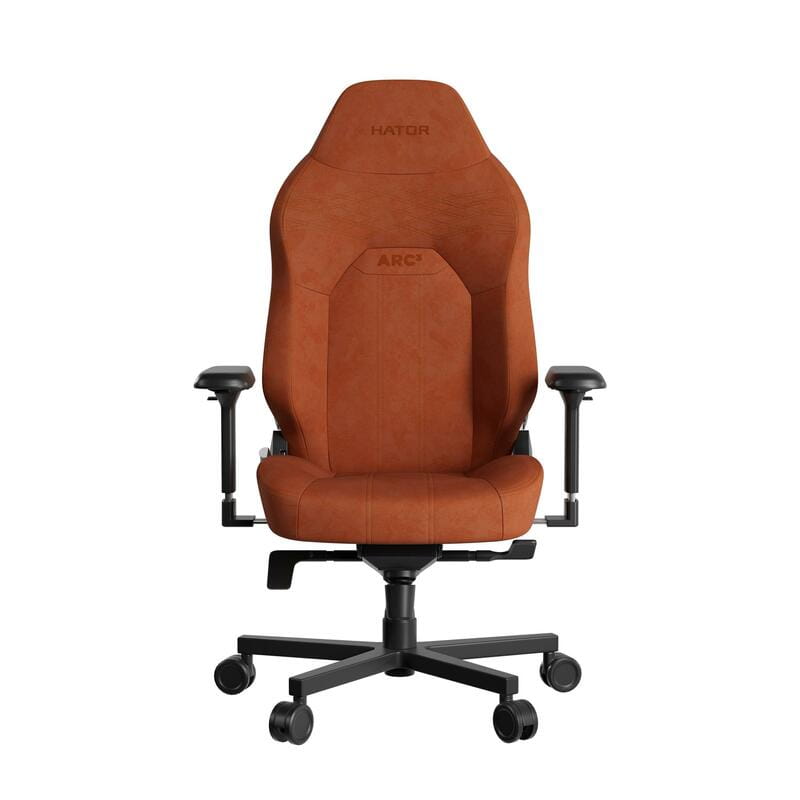 Крісло для геймерів Hator Arc 3 L Velour Orange (HTC3449L)