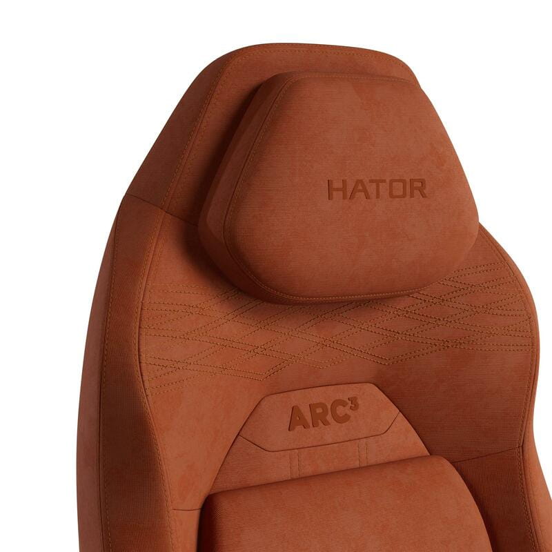 Крісло для геймерів Hator Arc 3 L Velour Orange (HTC3449L)